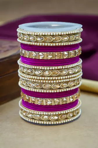 Traditional punjabi chooda for brides