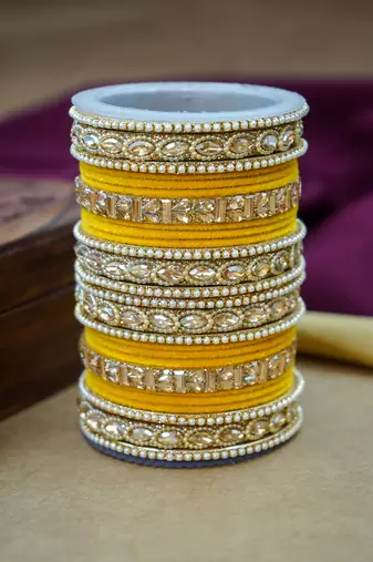 Traditional punjabi chooda for brides