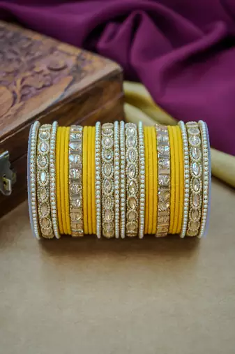 Traditional punjabi chooda for brides
