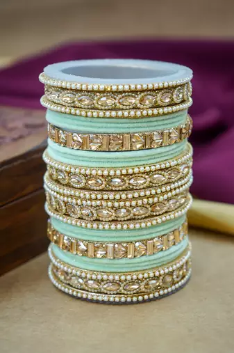 Traditional punjabi chooda for brides