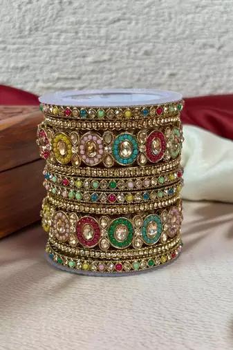 Traditional punjabi chooda for brides