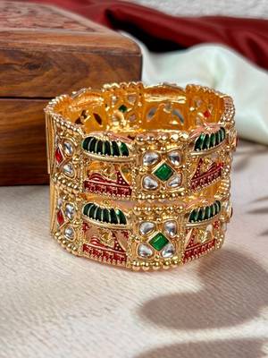 traditional punjabi bridal chooda set for brides 2