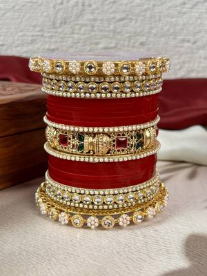 Traditional punjabi chooda for brides 1