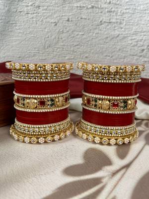 Traditional punjabi chooda for brides 2