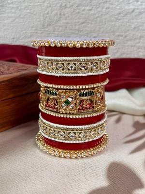 Traditional punjabi chooda for brides 1