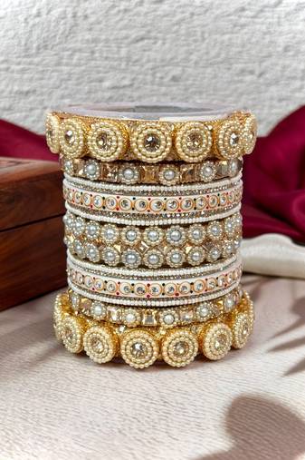 Traditional punjabi chooda for brides