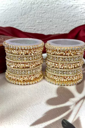 Traditional punjabi chooda for brides