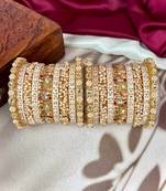 Traditional punjabi chooda for brides
