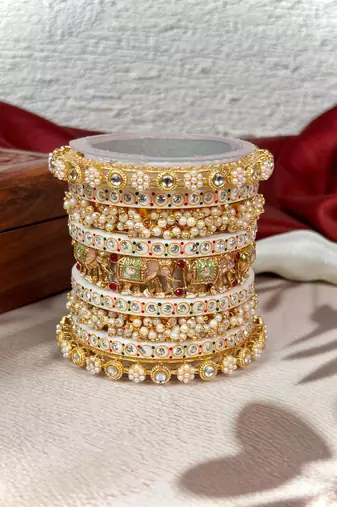 Traditional punjabi chooda for brides