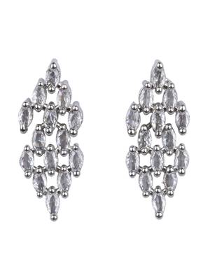 Sparkling american diamond necklace set 4