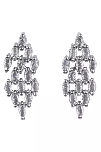 Sparkling american diamond necklace set