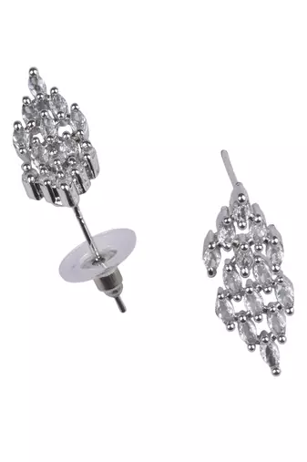 Sparkling american diamond necklace set