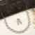 Lightweight american diamond necklace set
