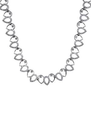 Lightweight american diamond necklace set 3