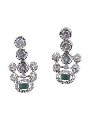Trendy green ad necklace set 4