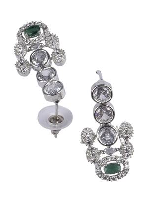 Trendy green ad necklace set 5