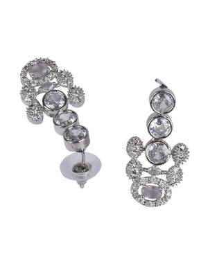 Trendy white ad necklace set 5