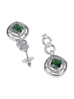 Statement green ad necklace set 5