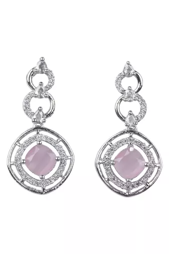 Statement pink ad necklace set