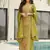 Green Chinon Zari & Thread Embroidered Kurta Set