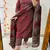 floral printed round neck  cotton kurta trouser set