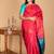 French rose kanjivaram silk saree