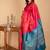 French rose kanjivaram silk saree