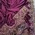 deep purple designer embroidered rangoli SIlk Blnd saree