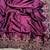 deep purple designer embroidered rangoli SIlk Blnd saree