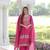 Pink Embroidered Blooming Kurta Set
