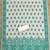 teal resham weaving chanderi cotton 3-piece dress material