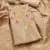 unstitched chiku chanderi cotton 3-piece set with zari work
