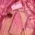 unstitched pink chanderi cotton 3-piece set with zari work