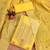 yellow chanderi cotton 3 piece dress material