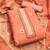 peach chanderi cotton 3 piece dress material