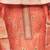 peach chanderi cotton 3 piece dress material