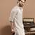 Ivory tissue kurta pajama
