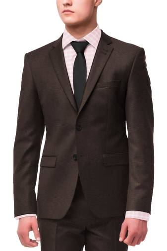 Imperial brown merino wool 150 count fabric for suit