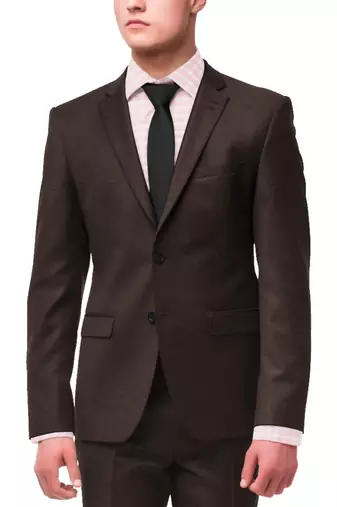 Imperial brown merino wool 150 count fabric for suit