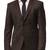 Imperial brown merino wool 150 count fabric for suit