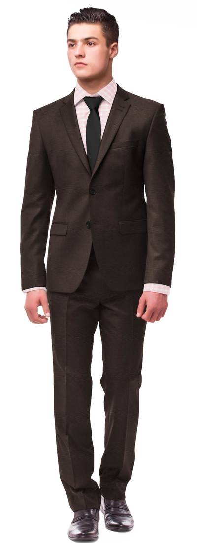 Imperial brown merino wool 150 count fabric for suit