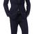 Imperial navy blue merino wool 150 count fabric for suit