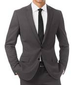 Grey terry rayon fabric for suit
