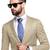 Beige terry rayon fabric for suit