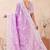 purple silk saree with heavy sequin resham embroidery