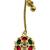 pink multicolor-plated kundan hathphool with floral design