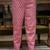 Pink printed cotton kurta pant with dupatta