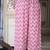 Pink printed cotton kurta pant with dupatta