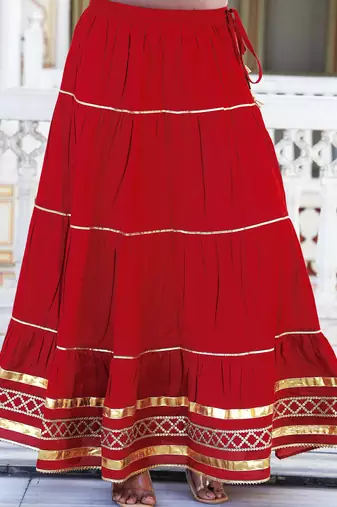 maroon viscose rayon kurta pant with embroidery
