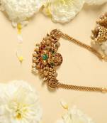 antique lakshmi temple jewelry set